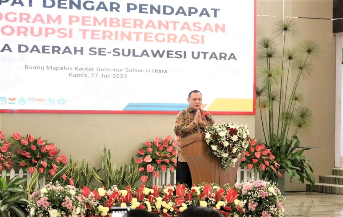 Bupati ROR Dengar Paparan Ketua KPK, Firli Bahuri: Korupsi Extraordinary Crime!