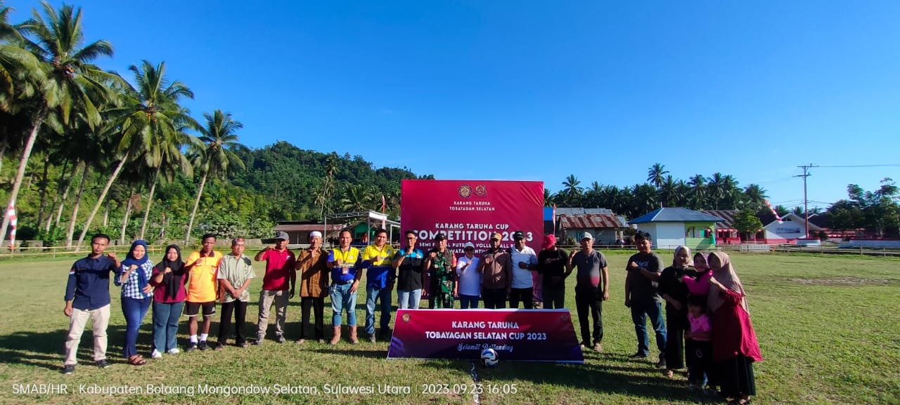 Semangat Kolaborasi dan Persaudaraan di Pembukaan Karang Taruna Cup 2023 Tobayagan Selatan