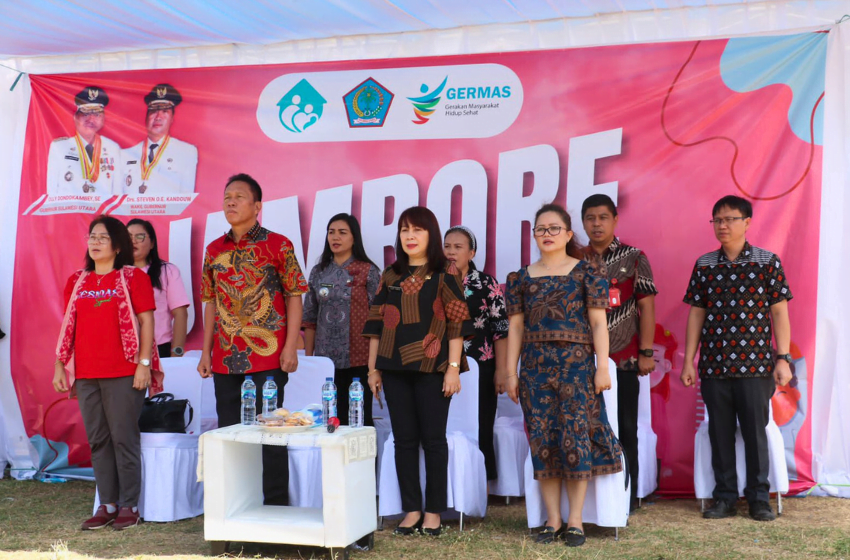 Bupati FDW buka Jambore Kader Posyandu Dinas Kesehatan Daerah Prov. Sulut Tahun 2023