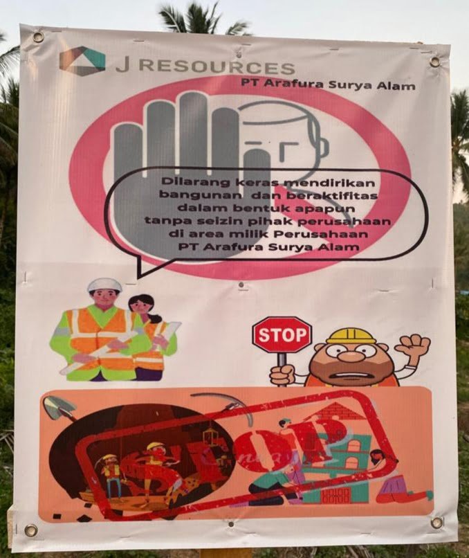 Jawaban PT. ASA Terkait Papan Informasi di Eks HGU Panang