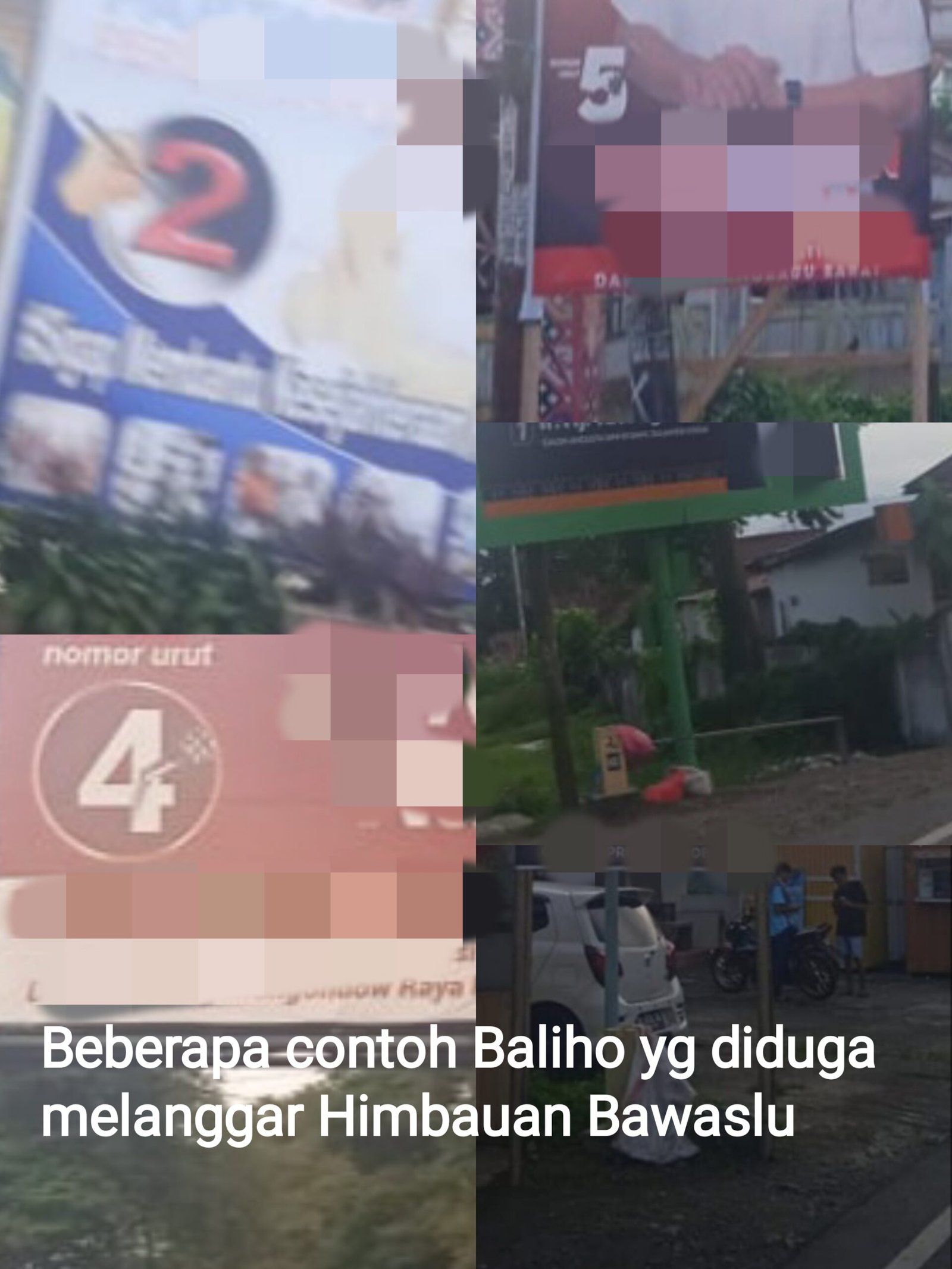 Bawaslu Kotamobagu Angkat Bicara Terkait Pelanggaran Pemasangan APS Menyerupai APK Pemilu 2024