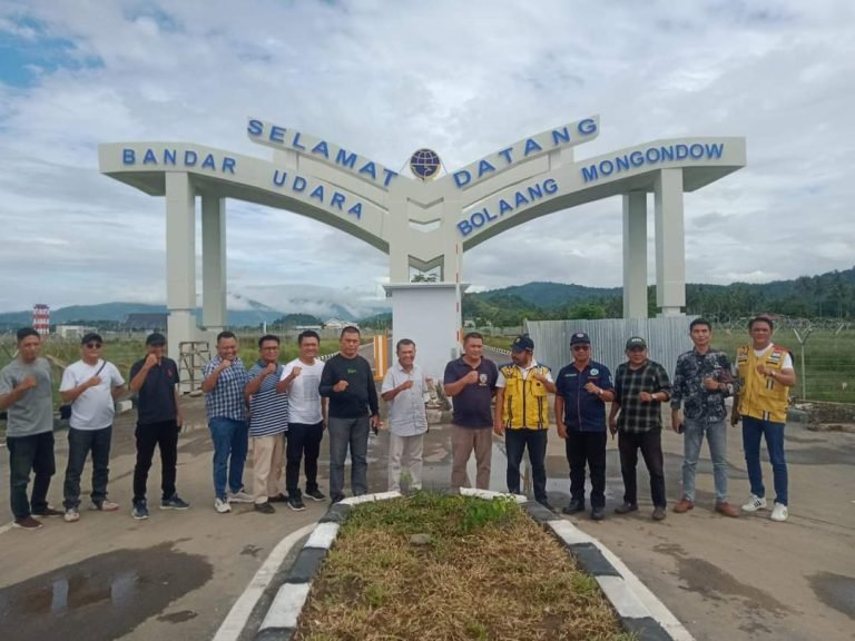 BPJN Sulut Gelar Konferensi Pers Terkait Proyek Pembangunan Akses Jalan Masuk Bandara Bolmong Yang Selesai Dikerjakan