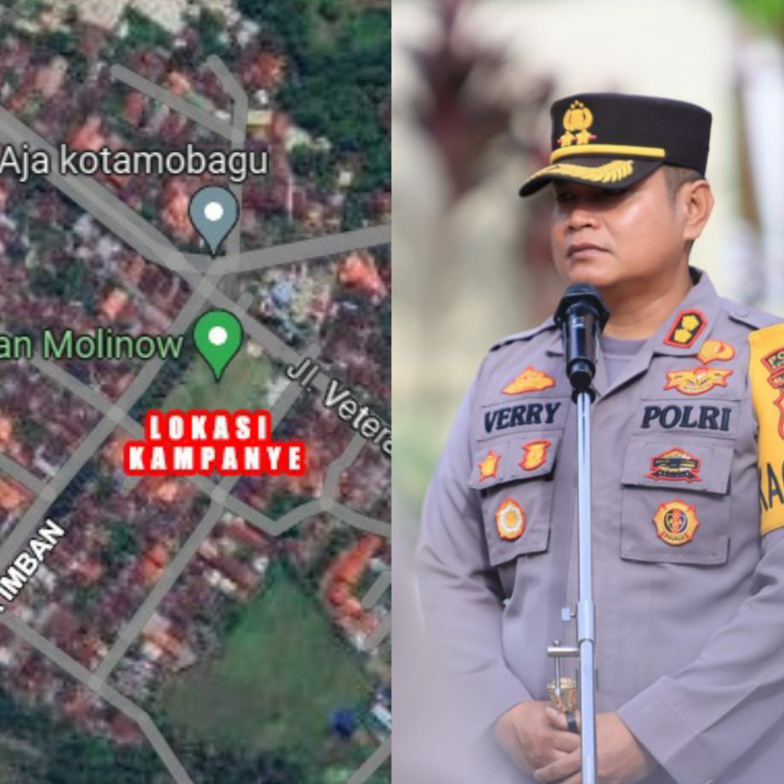 Rekayasa Arus Lalu Lintas Jelang Kampanye Akbar di Molinow, ini Himbauan Polres Kotamobagu