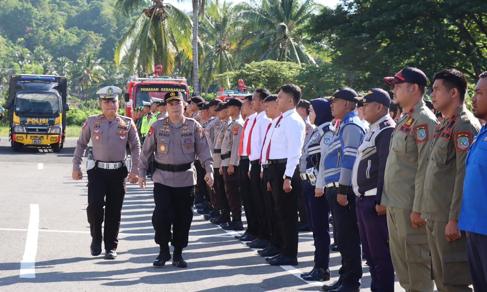 Polres Bolsel Gelar Apel Pasukan Operasi Ketupat Samrat, Pengamanan Idul Fitri 1445 H Tahun 2024