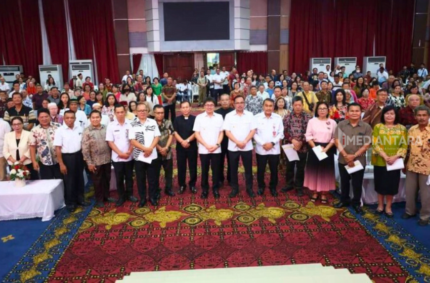 Wali Kota dan Wakil Wali Kota Manado Hadiri Tatap Muka Bersama BKSAUA dan Pimpinan Rumah Ibadah