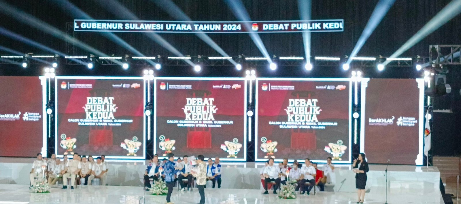 Debat Paslon Sudah Digelar Kedua Kali, Ketua KPU Sulut Hanya Sampaikan Selamat Datang