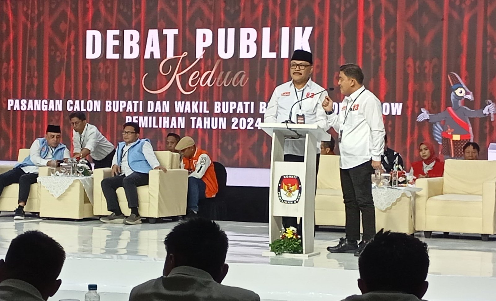 Respons Cerdas dari Paslon LM-WK Terkait Pertanyaan Tapal Batas Kabupaten Bolmong-Bolsel