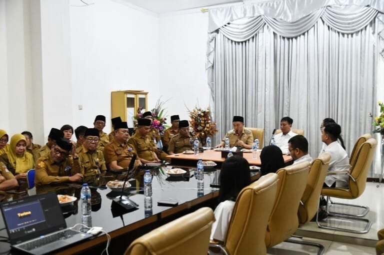 Sumaiku Menerima Entry Meeting Pemeriksaan Interim Atas Laporan Keuangan Pemda Boltim