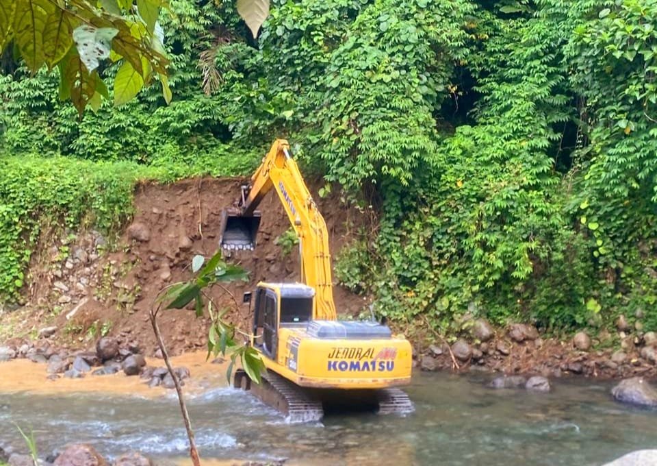 Galian C Tanpa Izin PT Marga Enggan Pedulikan Teguran Keras Dinas DLH Bolmong