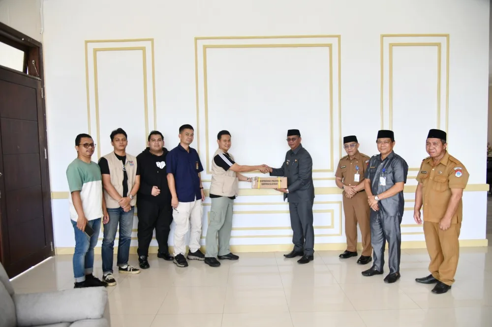 Manoppo Terima Kunjungan Ditjen Dukcapil Kementrian Dalama Negeri