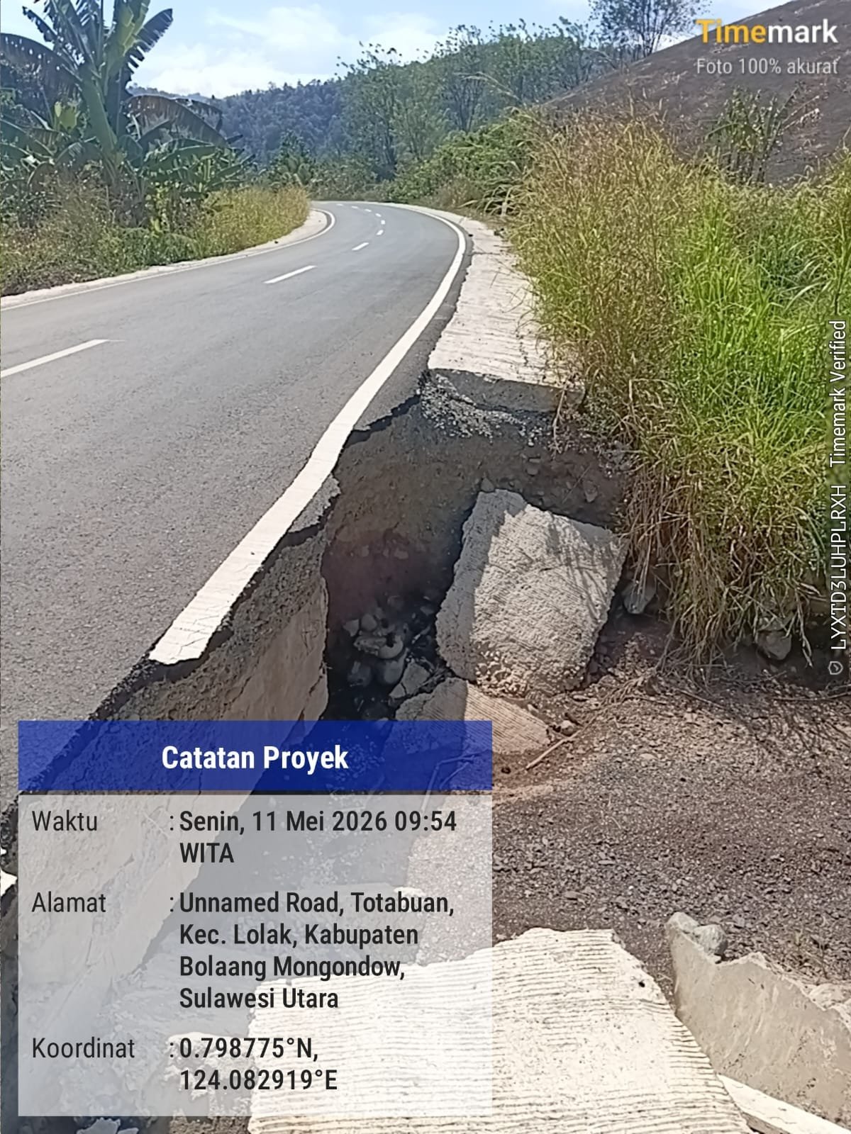 CV Multi Karya Utama Jadi Sorotan Publik di Duga Terkait Proyek Jalan Yang Tidak Sesuai