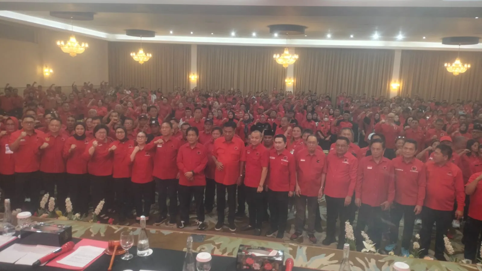 Olly Dondokambey Menegaskan Musancab ini Sangat Penting Dilaksanakan Untuk Perkuat Basis Serta Barisan
