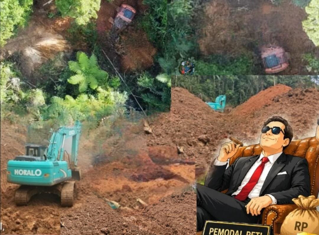 Di Duga Oknum Anggota Dewan Kotamobagu Berinisial AS Lakukan Aktivitas PETI Di Perkebunan Osing-Osing Desa Mopait
