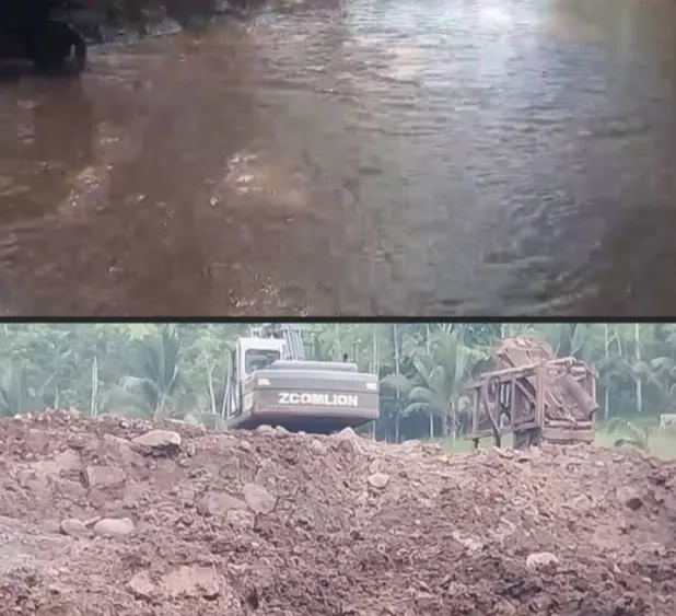 Warga Serta LSM Desak APH Tindak Tegas JF dan AD Pelaku Utama Peti di Perkebunan Monsi