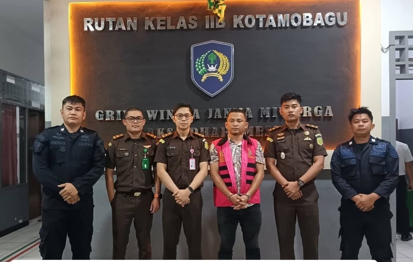 Arga Karian Resmi Menempati Rumah Tahanan Negara Kotamobagu, Tamat Sudah Kekuasaannya
