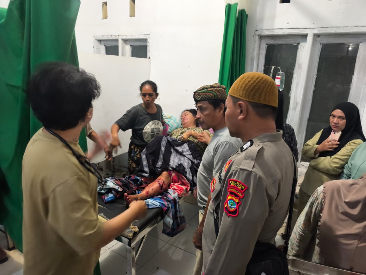 Breaking News,!!  Kapolres Boltim Merespons Cepat Insiden Serangan Buaya Yang Menimpa Seorang Warga di Desa Iyok