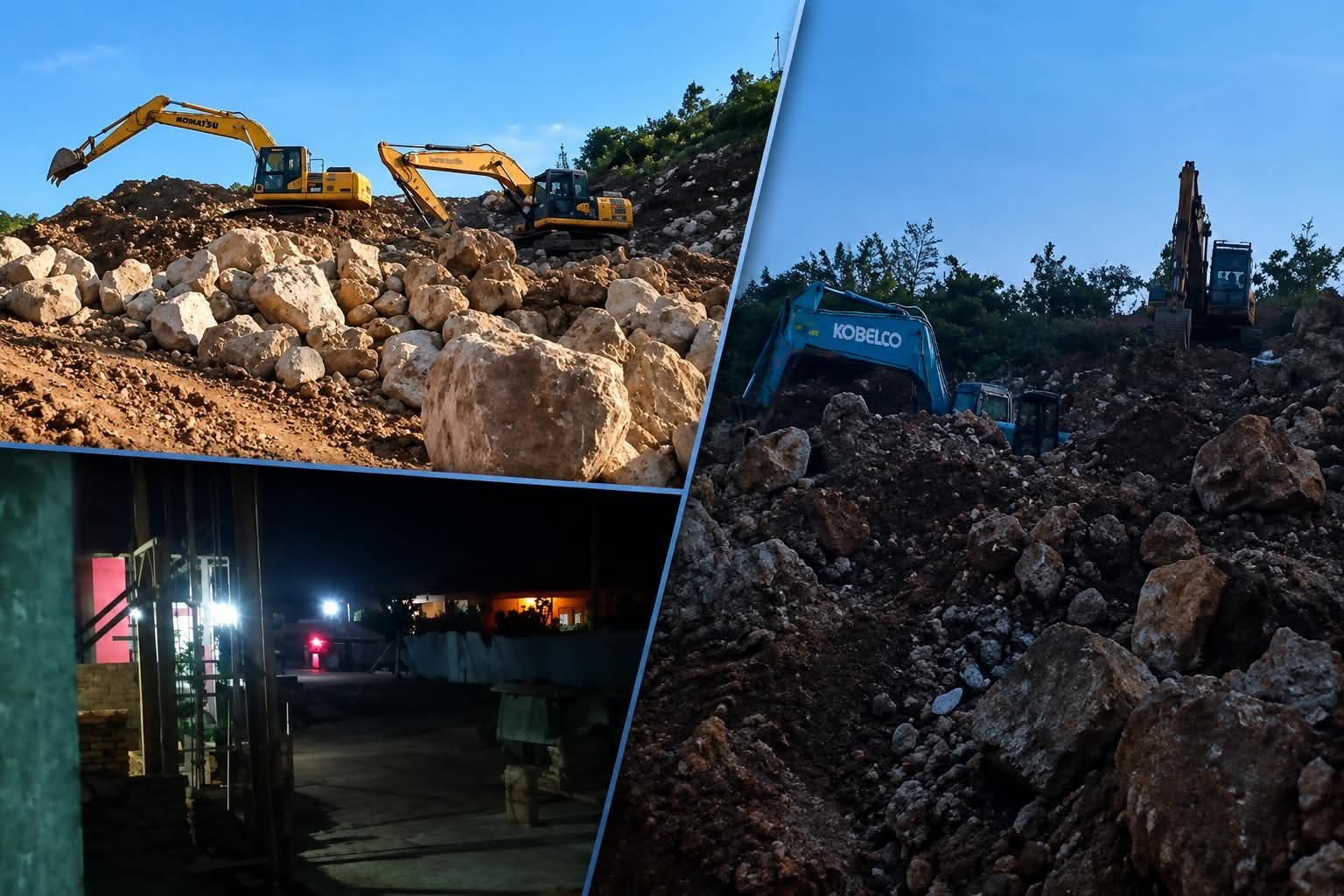 GEGER! Empat Excavator Diduga PETI Nuntap Dikabarkan Disembunyikan, Siapa yang Turunkan?