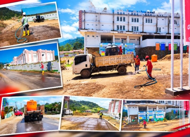 Dituding Serobot Jalan Desa, Brantas Abipraya Tegaskan Proyek Gunakan Akses Internal RSUD Boltim