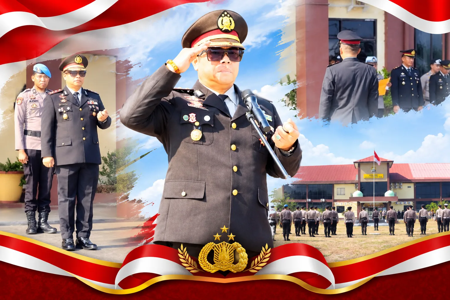 Kapolres Boltim Golfried Hasiholan Pakpahan Pimpin Hari Kesaktian Pancasila